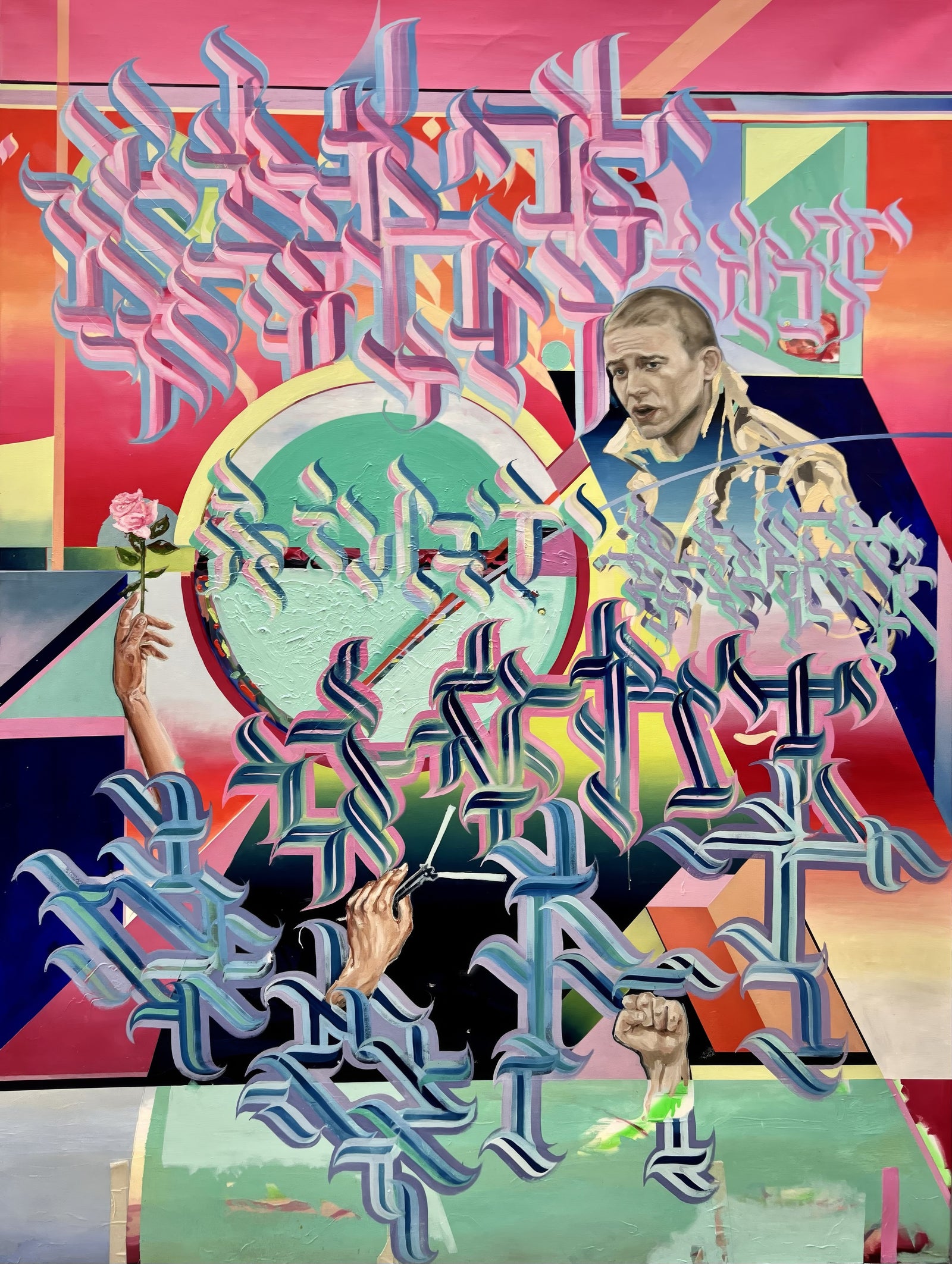 Faust, Messer, Rose — Fine Art Print von Wladislaw Mueller, Studio Sabotage