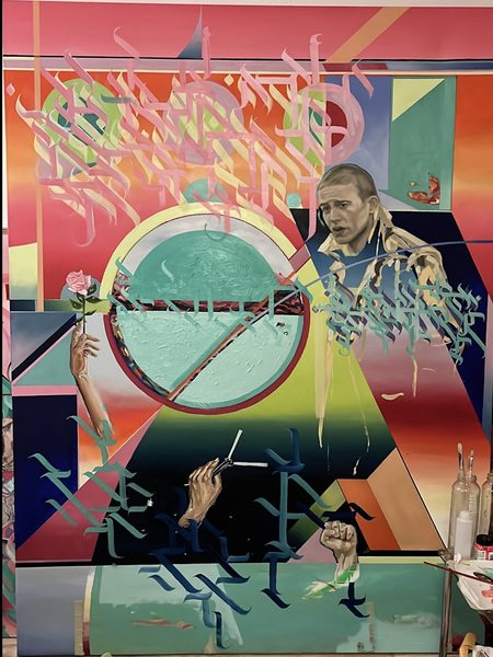 Selbstportrait mit Trommel by WladislaW