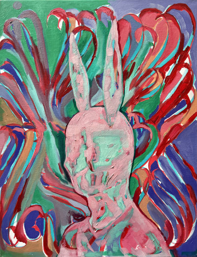 Pink Rabbit — Fine Art Print von Wladislaw Mueller, Studio Sabotage