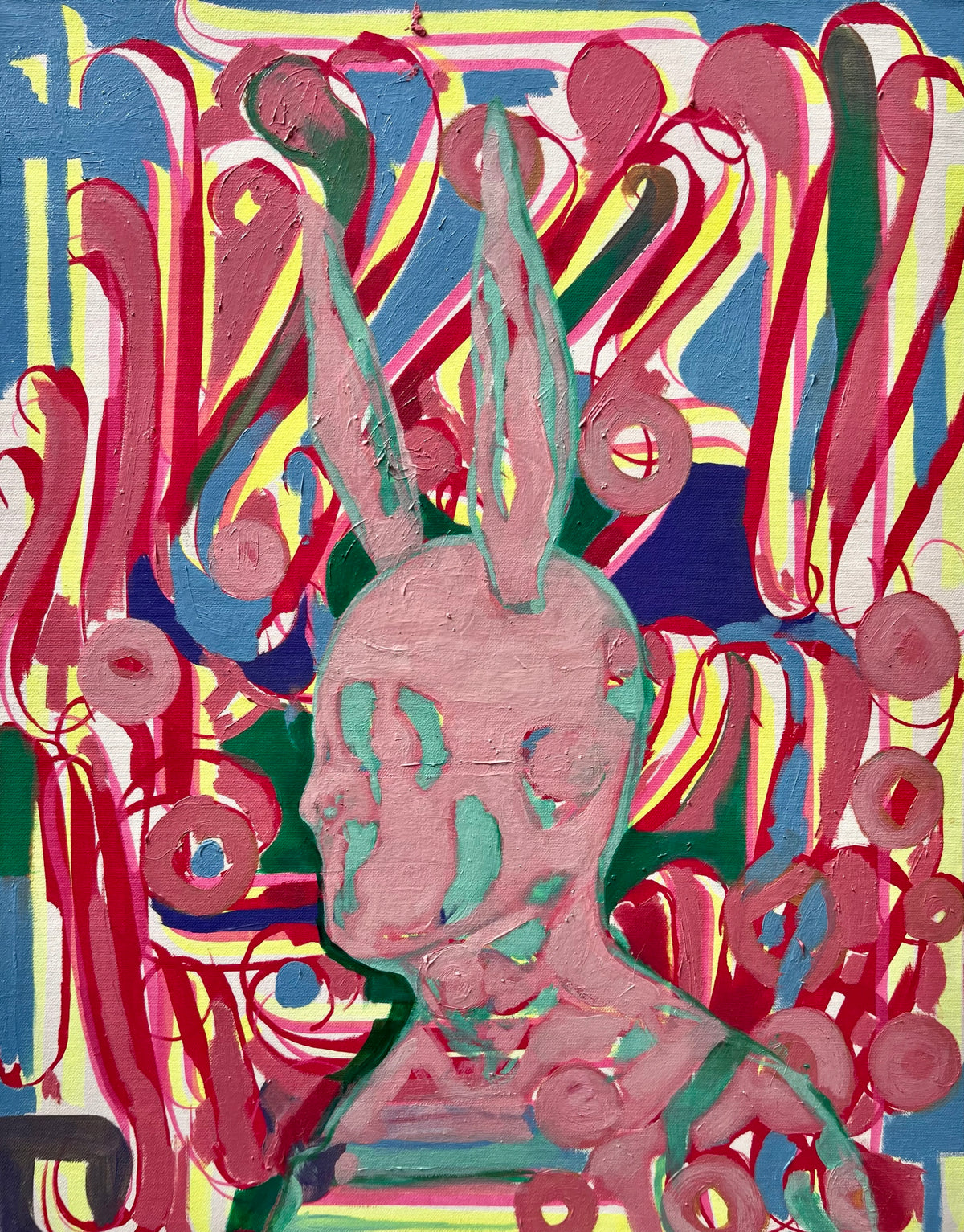 Rabbit II — Originalkunst von Wladislaw Müller